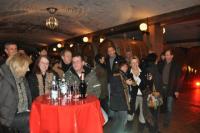 Stimmung unter der Disco- Kugel: "1. Glühweinnacht" im Badischen Winzerkeller