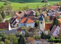 Blick vom Panoramaweg auf Aasen