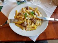 Frische Pasta im Menü vom Tizio.