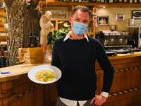 Rocco Leone mit seiner Pasta