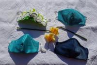 Bürgermeister-Gattin mit Idee und Tat:  Yasmin Laub näht und verteilt selbst genähte Masken in Coronavirus-Krise.