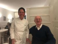 Star-Köchin Douce Steiner mit Restaurant-Kritiker Werner Semmler